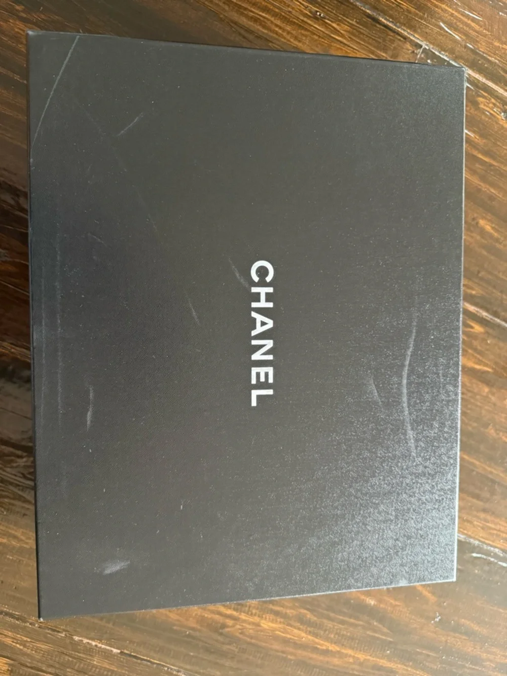 CHANEL Black Suede Knee-High Boots with Crystal CC Accent - Picture 3 of 6